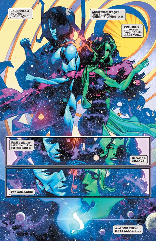 Interior preview page from Batman/Deadpool #1