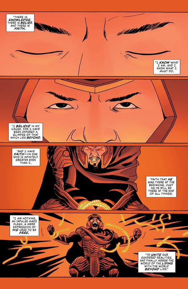 Interior preview page from Batman: Gotham by Gaslight - A League for Justice #5