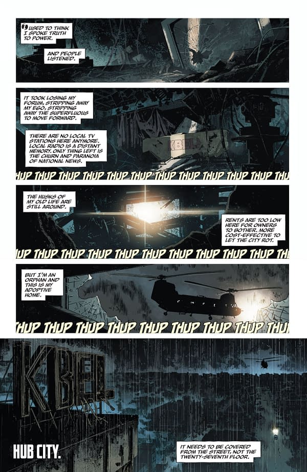 Interior preview page from Batman/Green Arrow/The Question: Arcadia #1