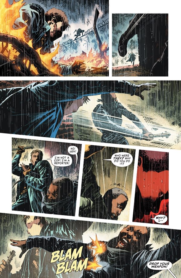 Interior preview page from Batman/Green Arrow/The Question: Arcadia #1