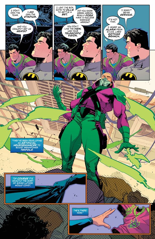 Interior preview page from Batman/Superman World's Finest #45