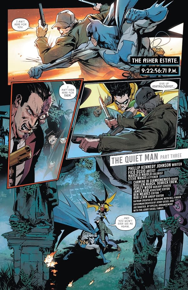 Interior preview page from Batman and Robin #27