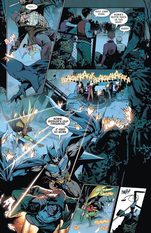 Interior preview page from Batman and Robin #27