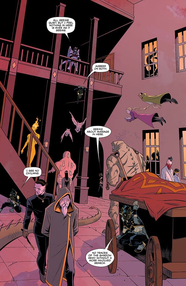 Interior preview page from Birds of Prey #27