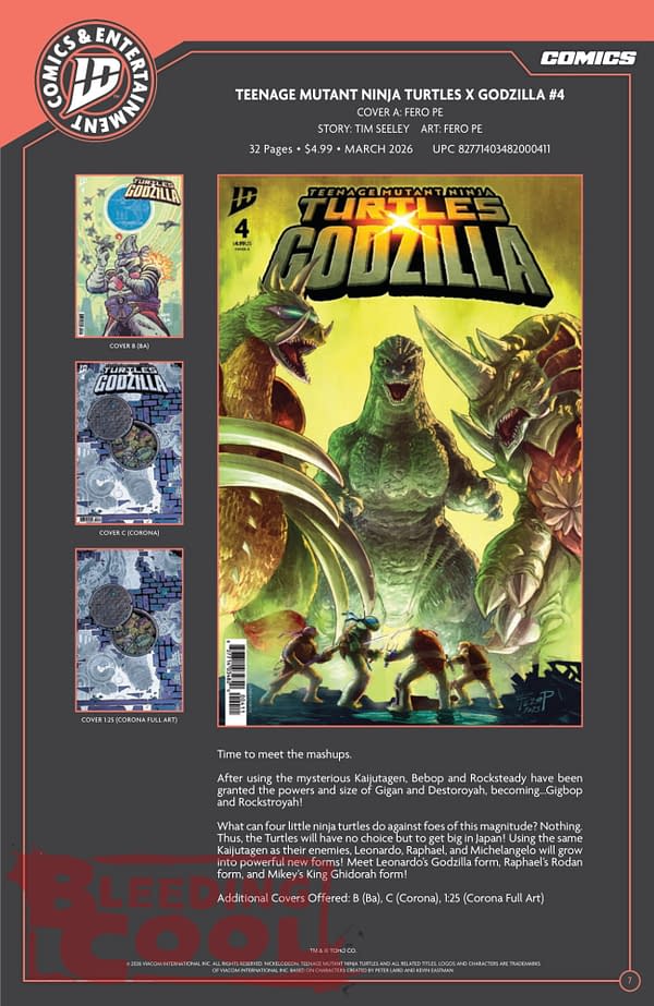 IDW Full February 2026 Solicits And Solicitations