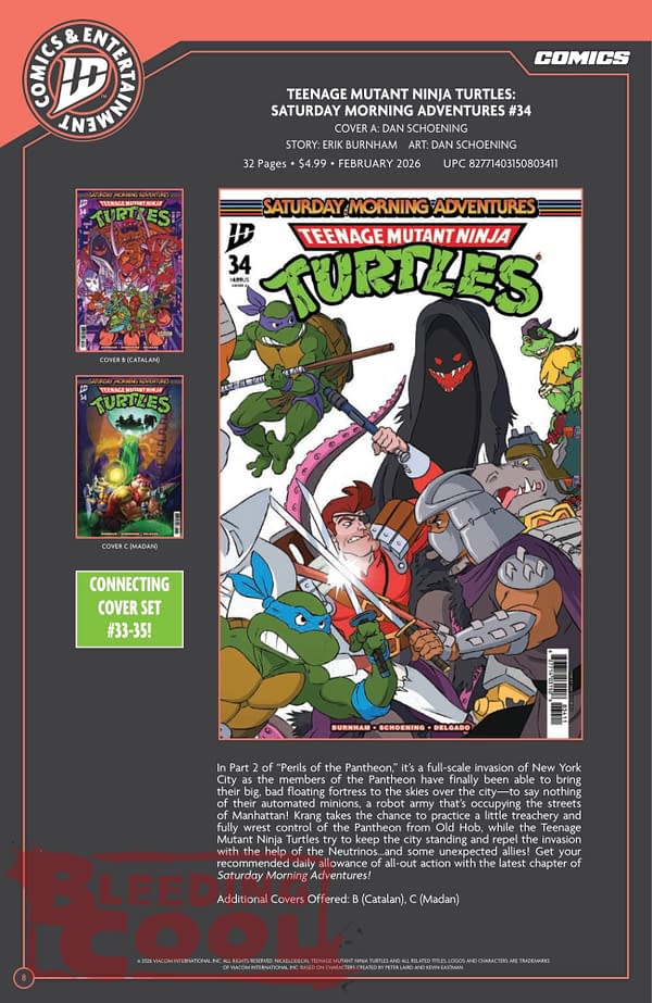 IDW Full February 2026 Solicits And Solicitations