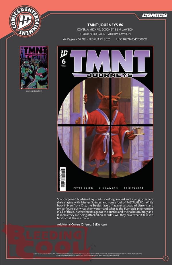 IDW Full February 2026 Solicits And Solicitations