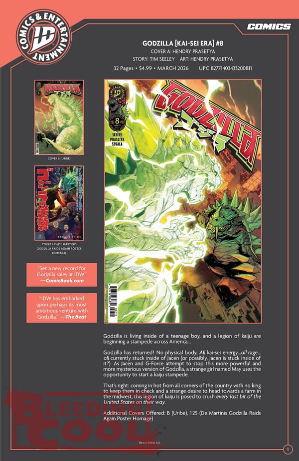 IDW Full February 2026 Solicits And Solicitations