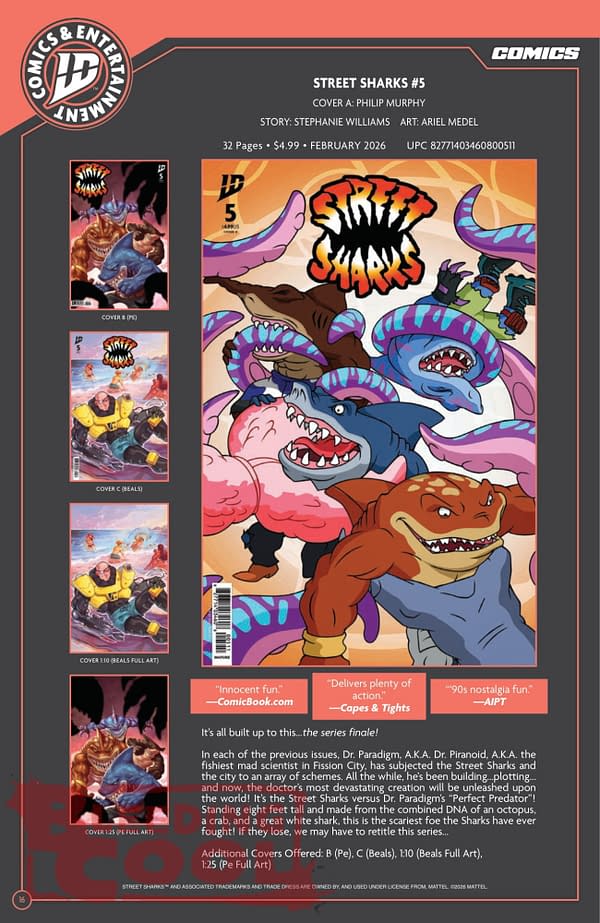 IDW Full February 2026 Solicits And Solicitations