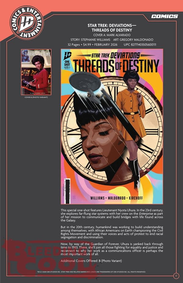 IDW Full February 2026 Solicits And Solicitations