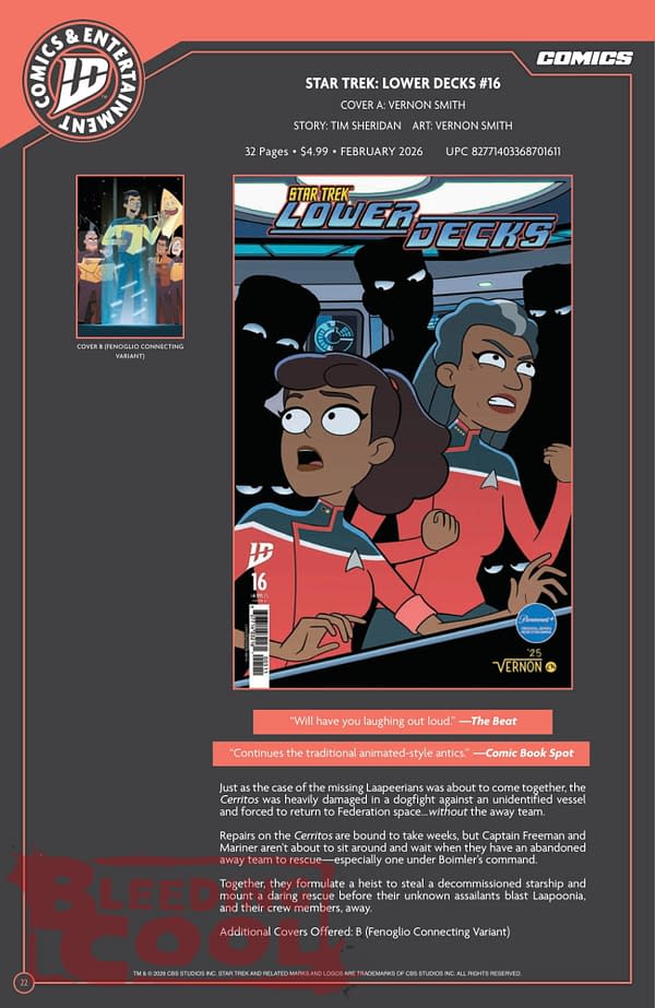 IDW Full February 2026 Solicits And Solicitations