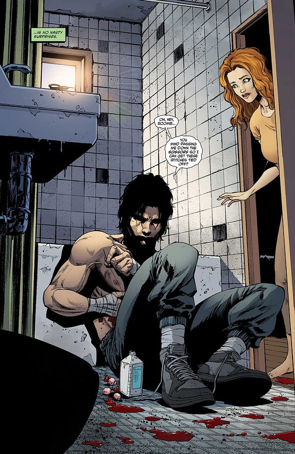 Interior preview page from TEENAGE MUTANT NINJA TURTLES: CASEY JONES #2 AMANCAY NAHUELPAN COVER