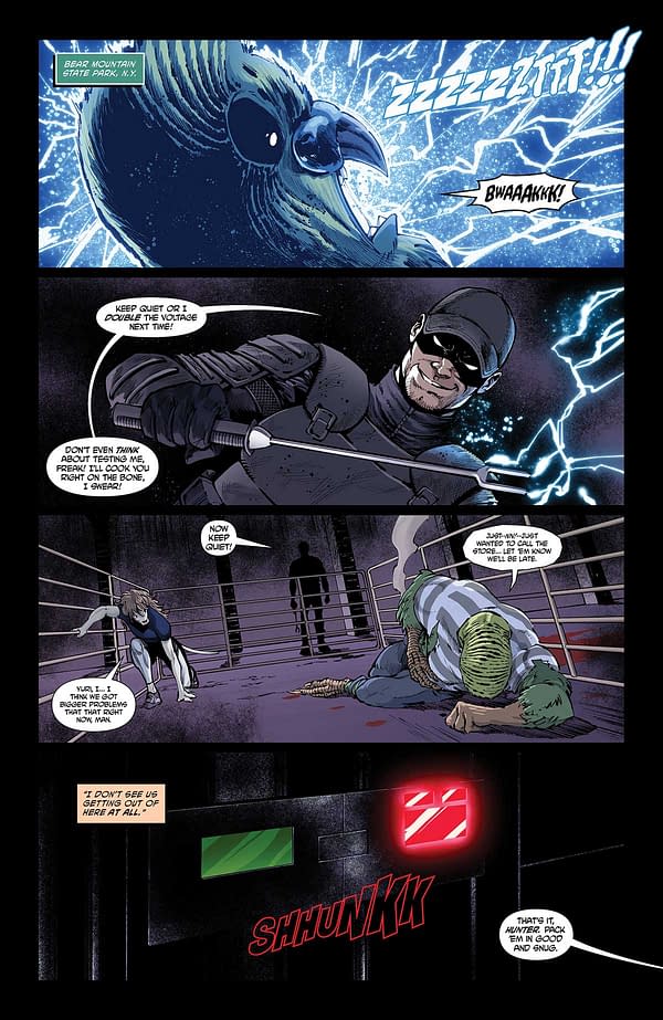 Interior preview page from TEENAGE MUTANT NINJA TURTLES: CASEY JONES #2 AMANCAY NAHUELPAN COVER