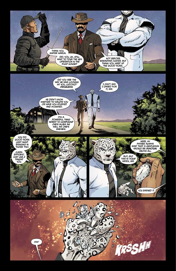 Interior preview page from TEENAGE MUTANT NINJA TURTLES: CASEY JONES #2 AMANCAY NAHUELPAN COVER