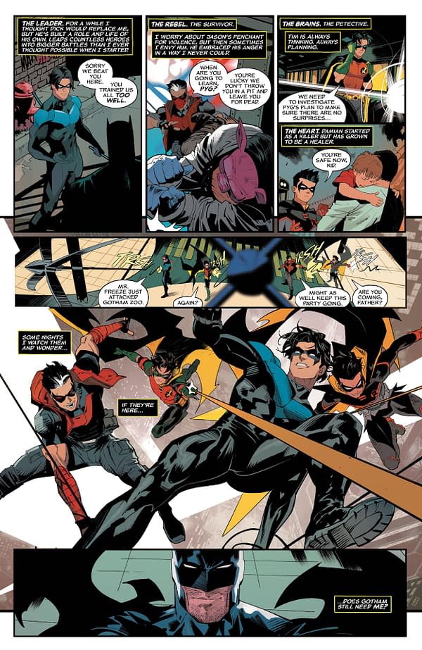 Interior preview page from DC KO: Knightfight #1