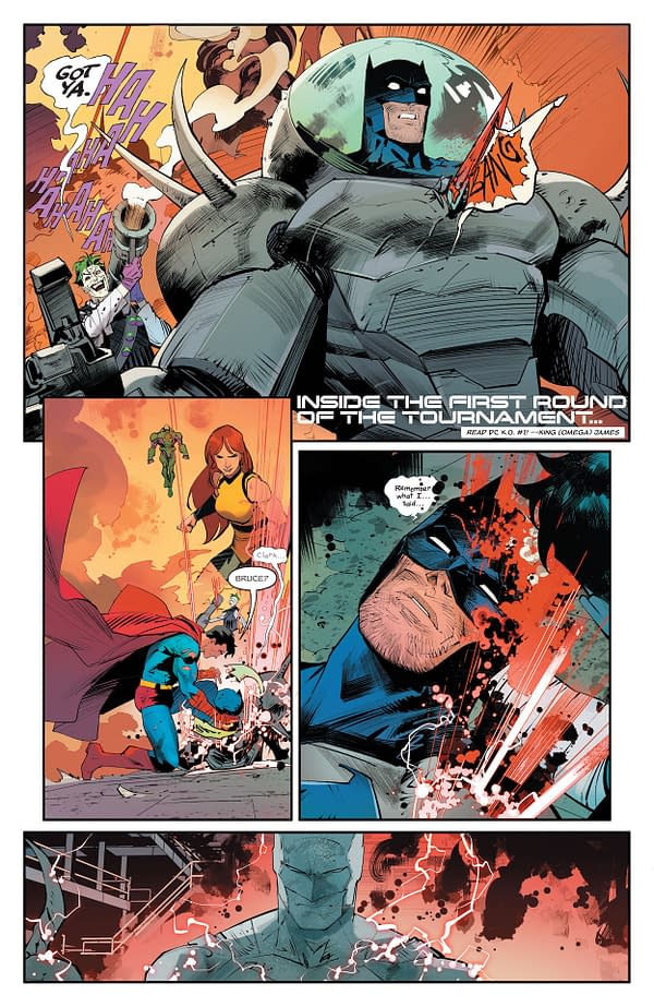 Interior preview page from DC KO: Knightfight #1