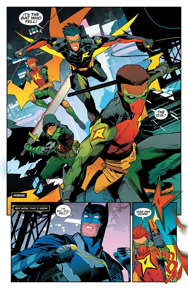 Interior preview page from DC KO: Knightfight #1