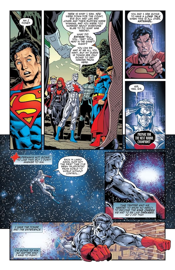 Interior preview page from DC KO: Superman vs. Captain Atom #1
