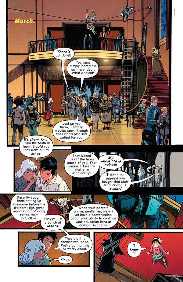 Interior preview page from Gotham Academy: First Year #3