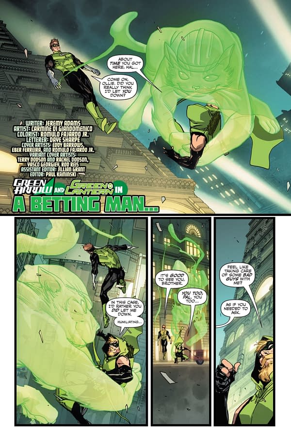 Interior preview page from Green Lantern #29