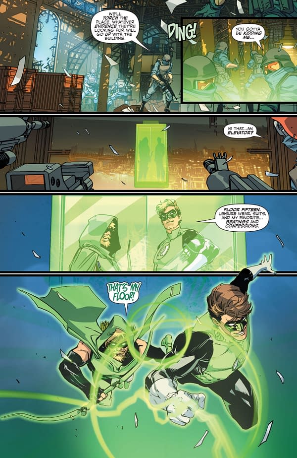 Interior preview page from Green Lantern #29