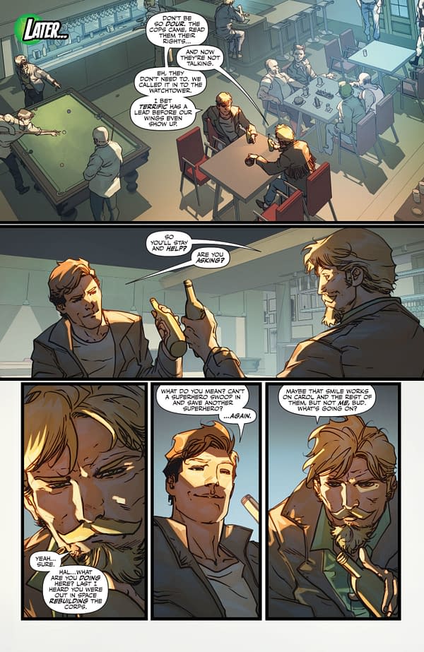 Interior preview page from Green Lantern #29