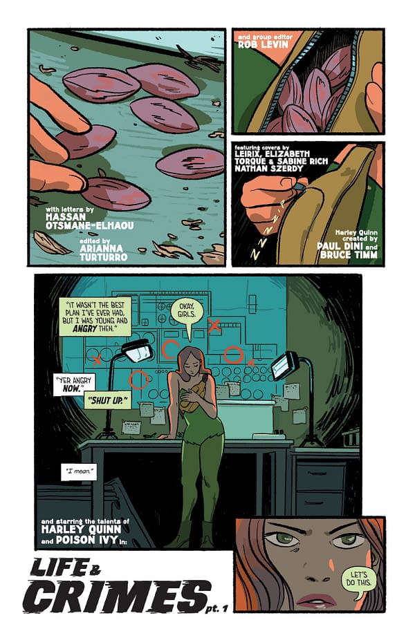 Interior preview page from Harley and Ivy: Live and Crimes #1