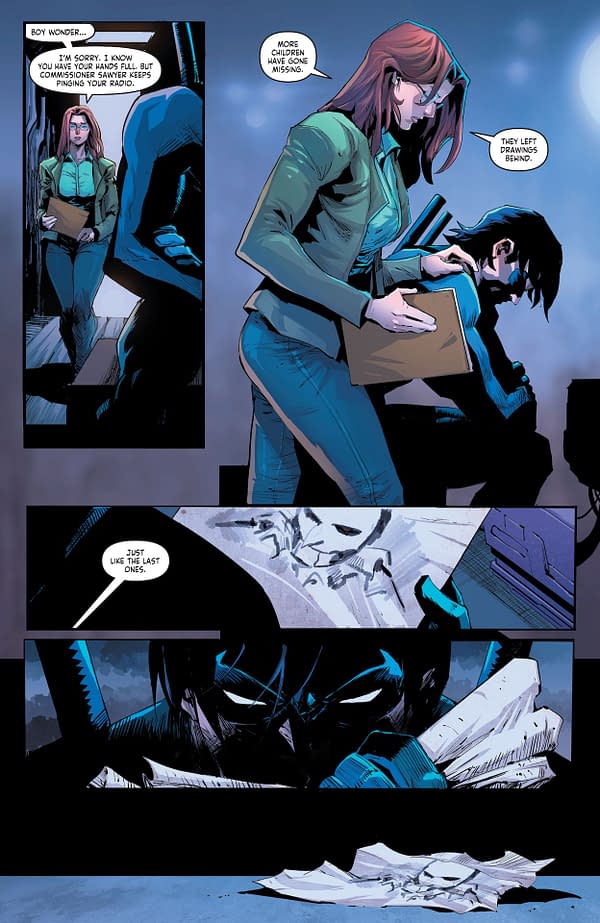Interior preview page from Nightwing #132