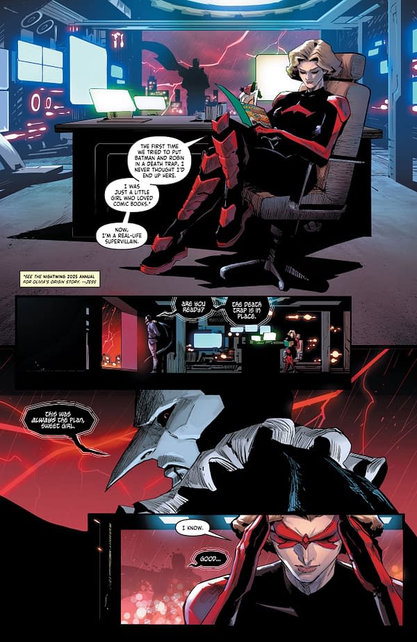 Interior preview page from Nightwing #132