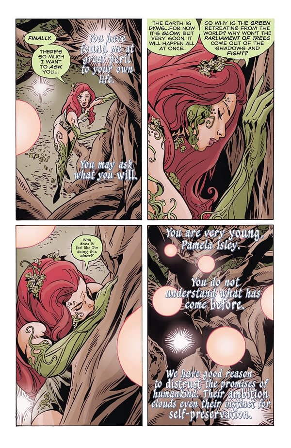 Interior preview page from Poison Ivy 2025 Annual #1