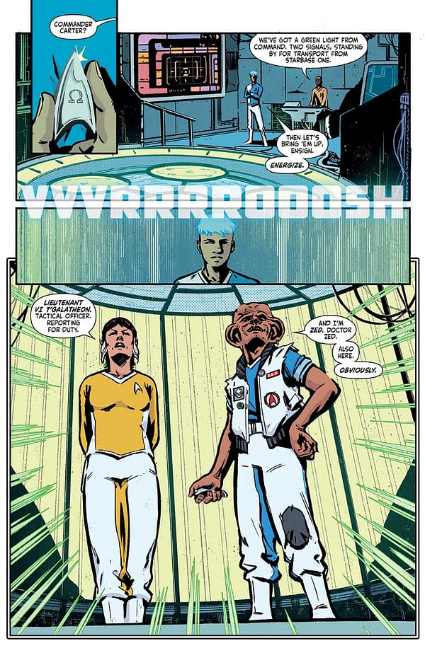 Interior preview page from STAR TREK: THE LAST STARSHIP #2 FRANCESCO FRANCAVILLA COVER