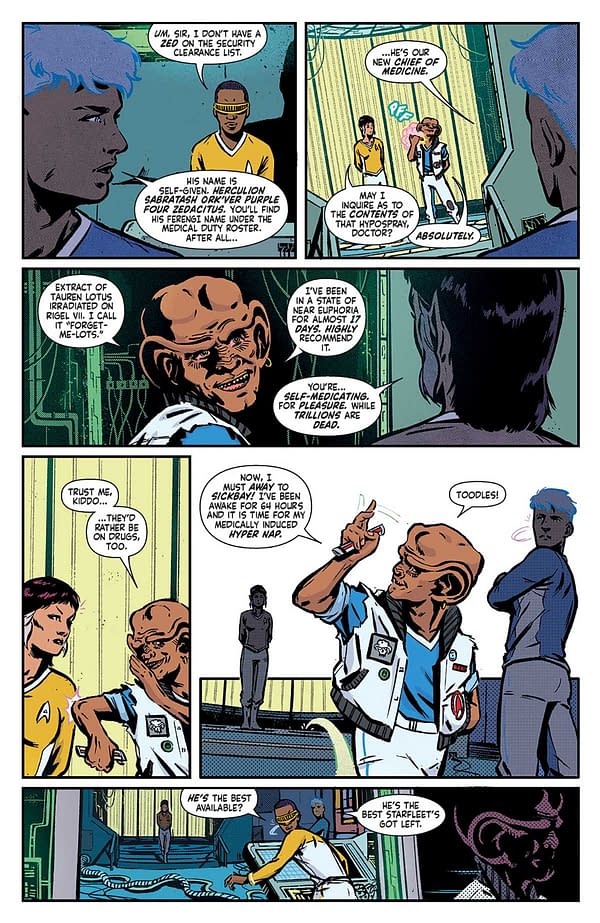 Interior preview page from STAR TREK: THE LAST STARSHIP #2 FRANCESCO FRANCAVILLA COVER