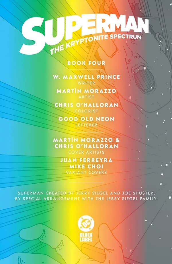 Interior preview page from Superman: The Kryptonite Spectrum #4