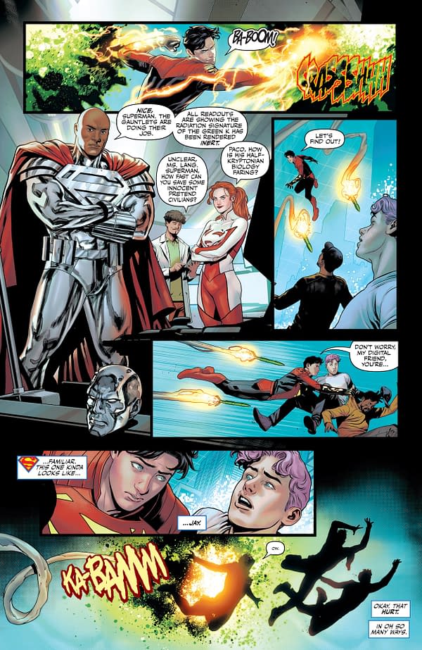 Interior preview page from Superman Unlimited #7