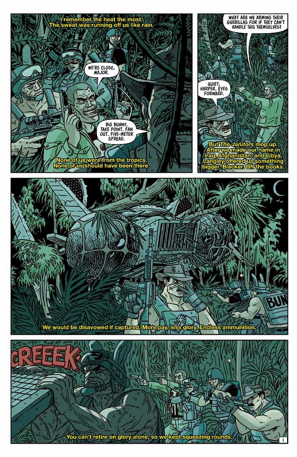 Interior preview page from Toxic Crusaders #2