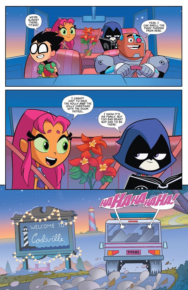 Interior preview page from Teen Titans Go #10