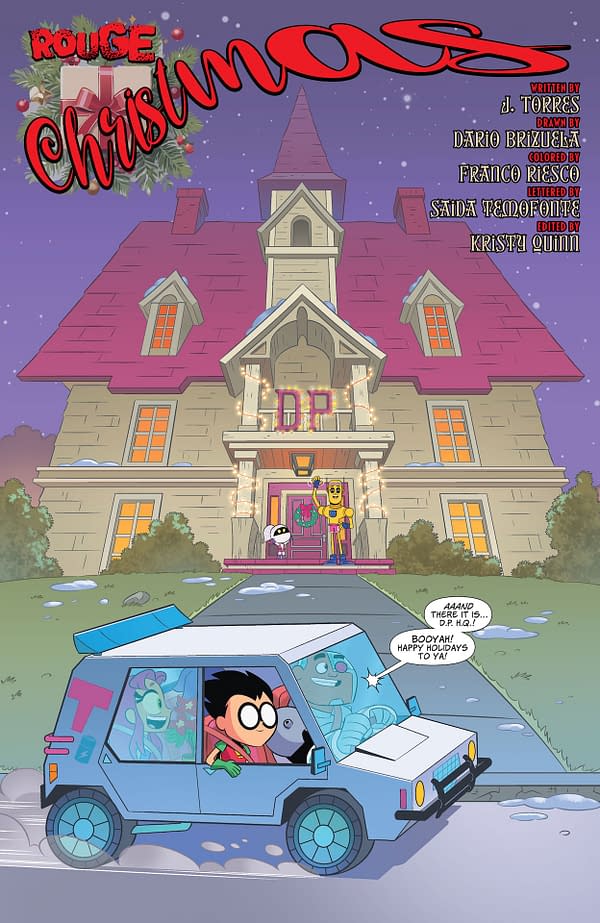 Interior preview page from Teen Titans Go #10