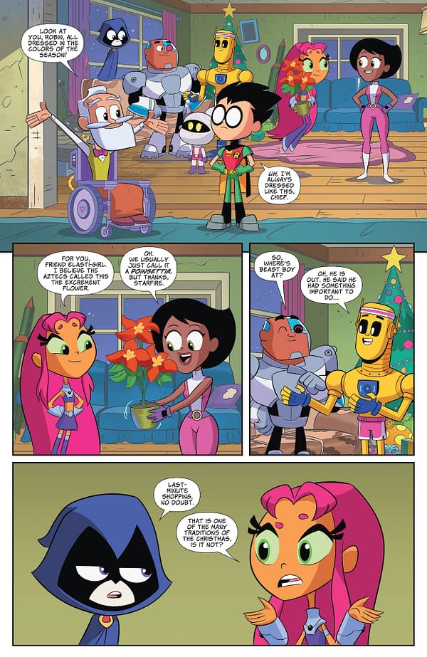 Interior preview page from Teen Titans Go #10