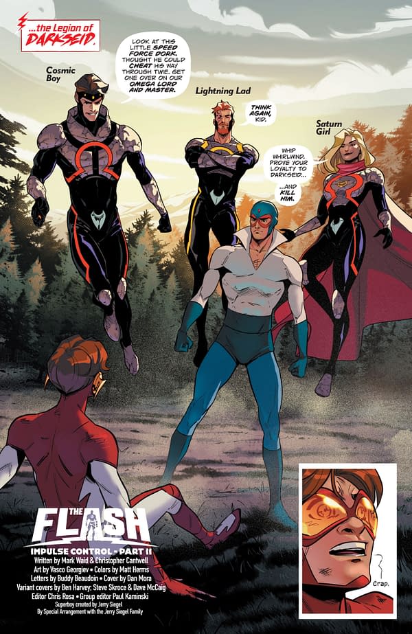 Interior preview page from Flash #27