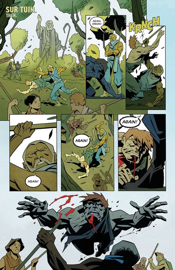 Interior preview page from New Gods #12