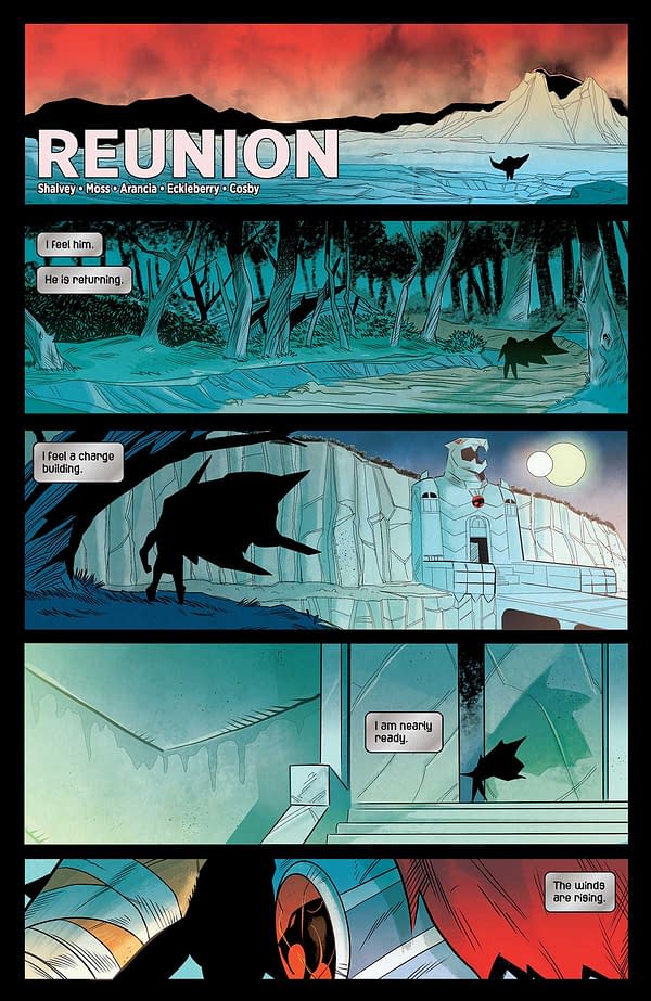 Interior preview page from Thundercats #21