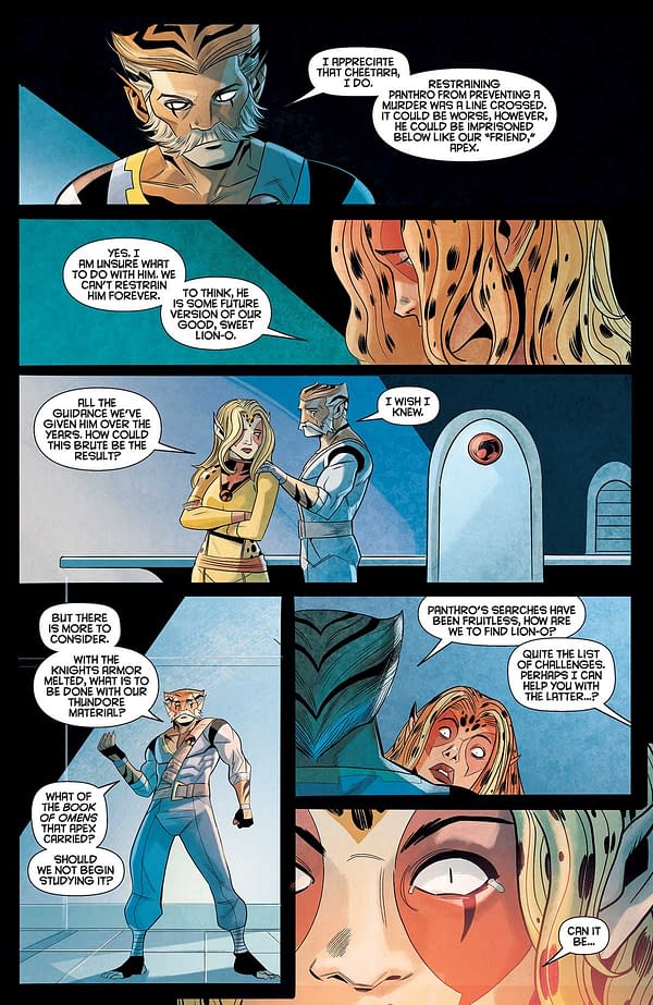Interior preview page from Thundercats #21