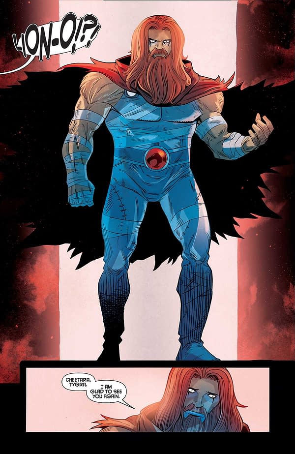 Interior preview page from Thundercats #21