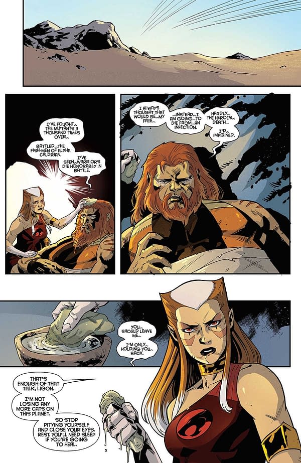 Interior preview page from Thundercats: Lost #8