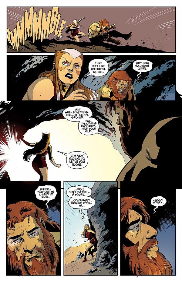 Interior preview page from Thundercats: Lost #8