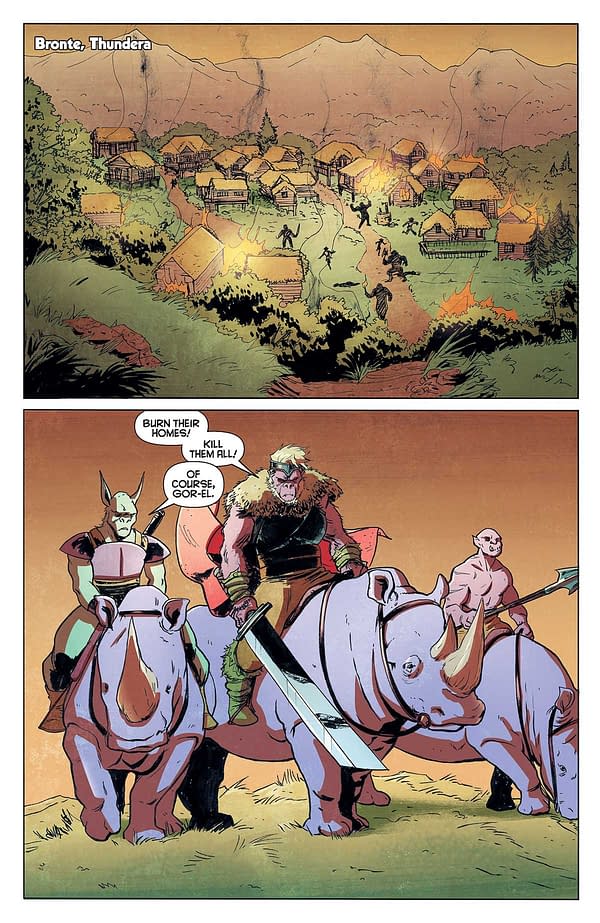 Interior preview page from Thundercats: Pumyra #1