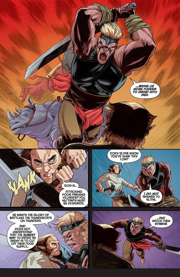 Interior preview page from Thundercats: Pumyra #1