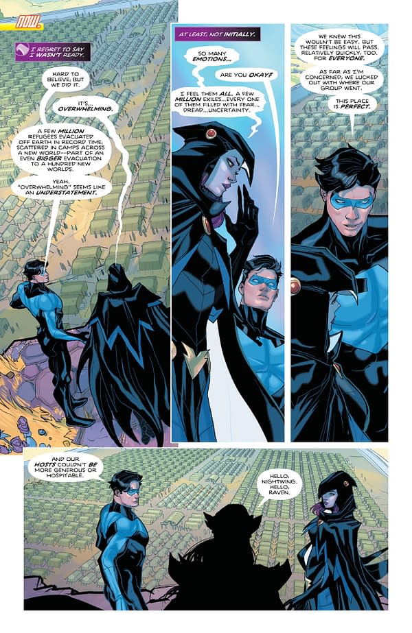 Interior preview page from Titans #29