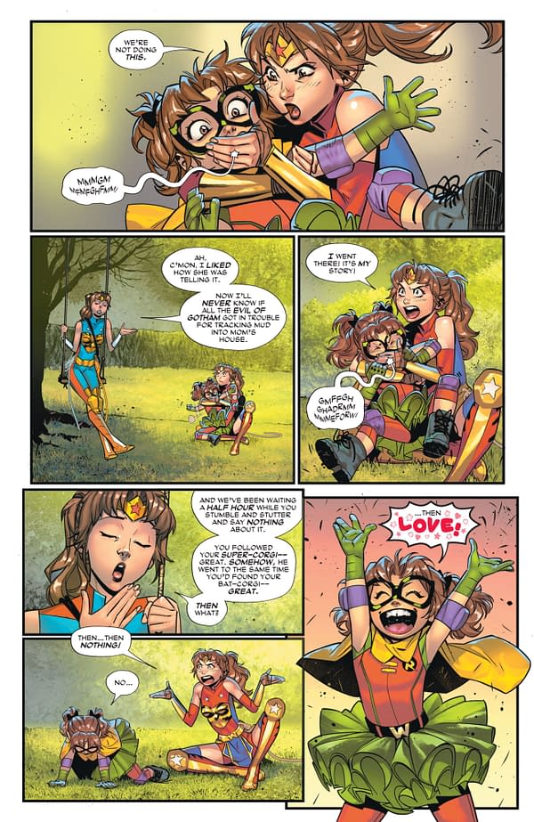 Interior preview page from Trinity: Daughter of Wonder Woman #5