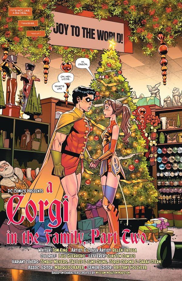 Interior preview page from Trinity: Daughter of Wonder Woman #5